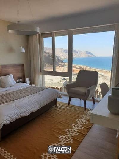 Fully finished chalet sea view in Monte Galala Ain Sokhna next to Porto