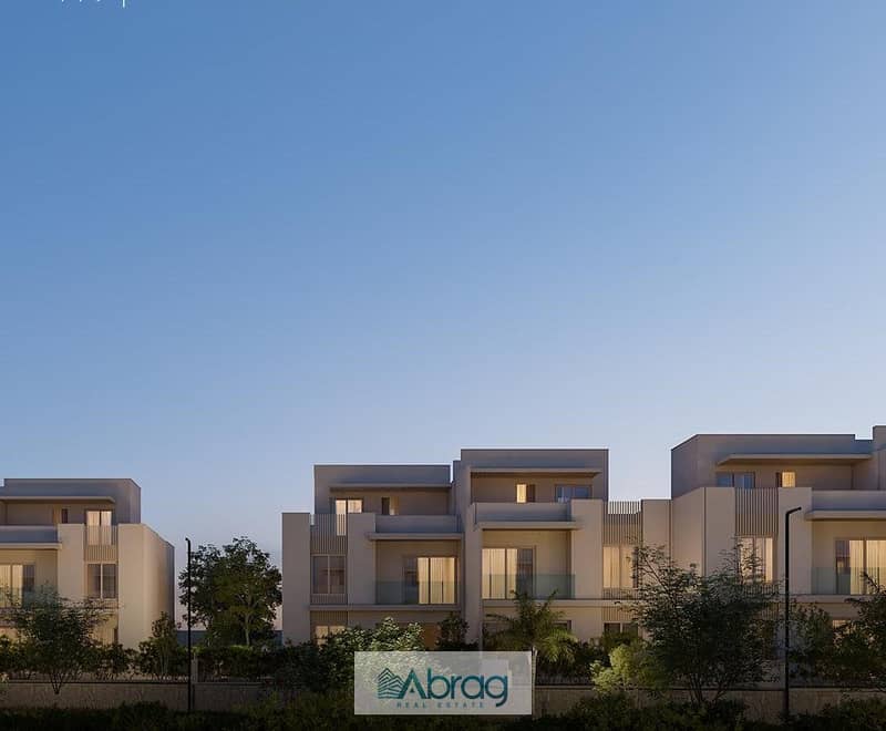 Townhouse in West End View Ali Zayed Compound from the top of the hill next to Dunes 2