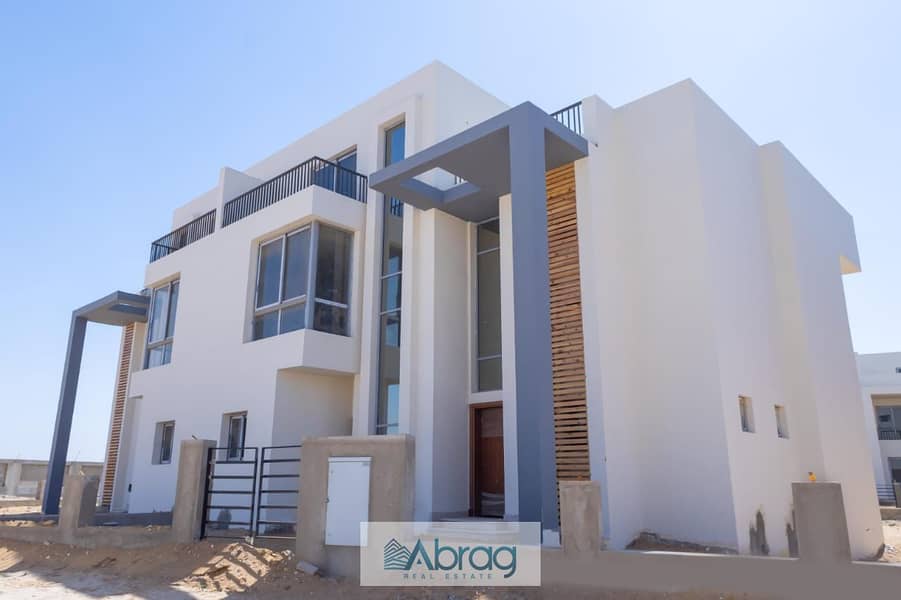 Townhouse in West End View Ali Zayed Compound from the top of the hill next to Dunes 5