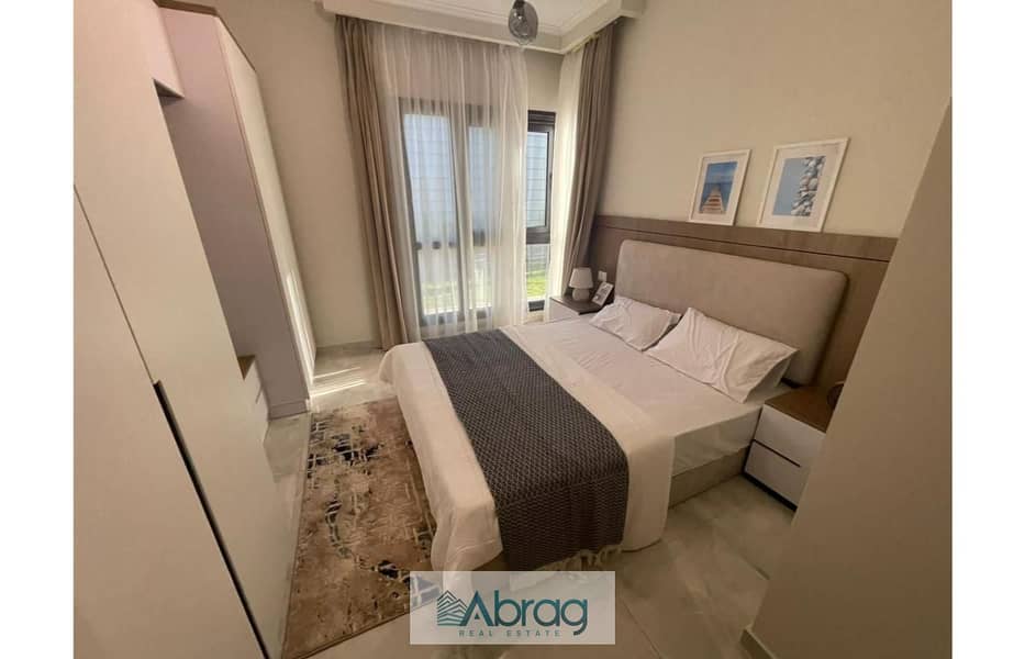 For sale, an apartment of 137 meters in a compound in the heart of Sheikh Zayed, in installments for 8 years, Rovan City 5