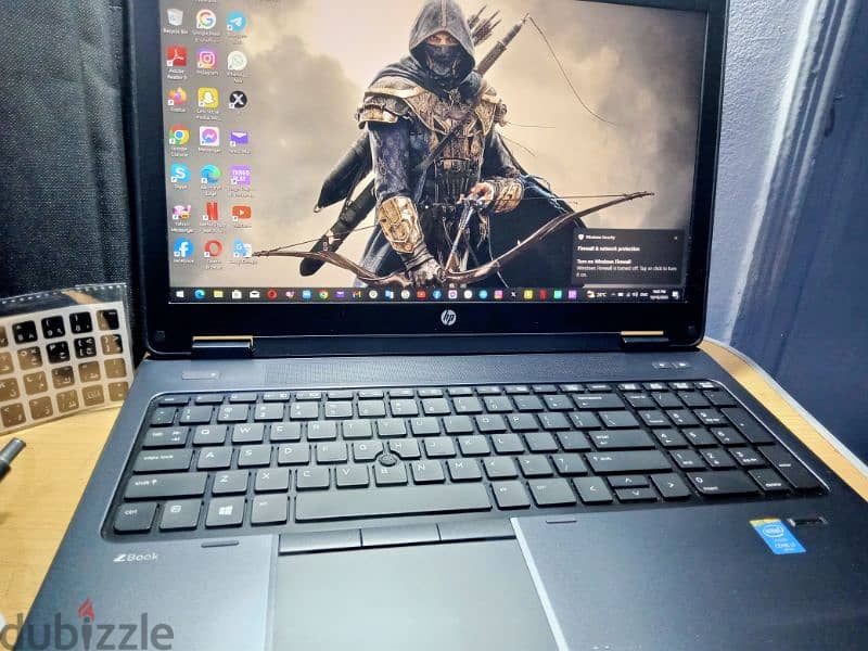 Hp Zbook الجهاز من المانيا برامات ٣٢ وهاردين 9