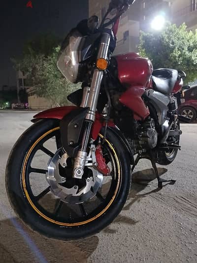 بنيليbenelli vlm200cc M2021 كالجديده رخصه سنتين و8 شهور