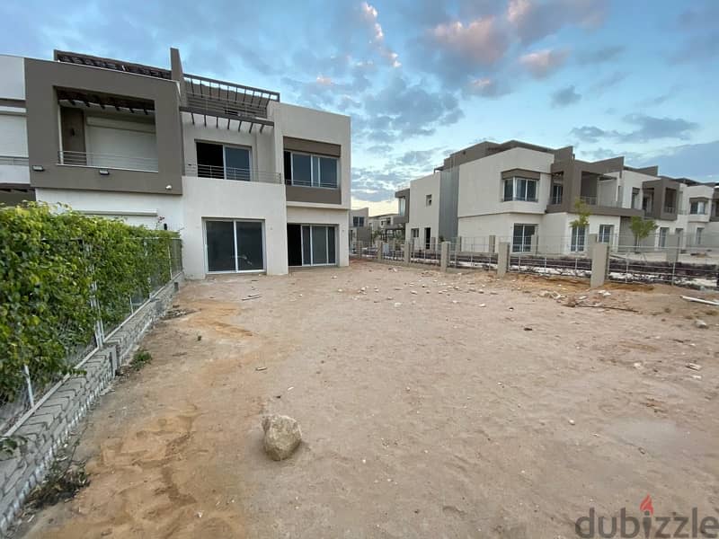 Corner Townhouse_Palm Valley_Palm hills_350M_تاون هاوس بالم هيلز ٣٥٠م 1