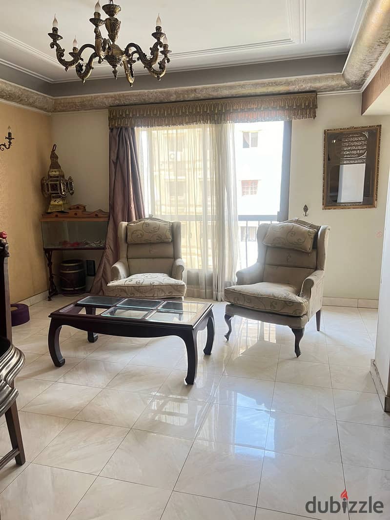 Appartment for sale 222m in masr elgedida asmaa fahmy ard elgolf street 1