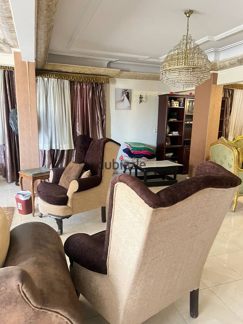 Appartment for sale 222m in masr elgedida asmaa fahmy ard elgolf street 12