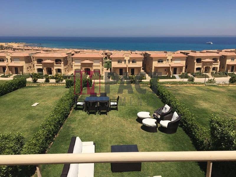 Chalet for quick sale - in Ain Sokhna, fully finished with air conditioners and kitchen - Fully finished with AC'S and kitchen, 7