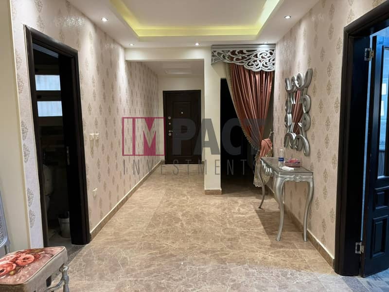 Apartment for sale, 174 square meters, fully finished, with furniture and appliances, in South Lotus, front 12