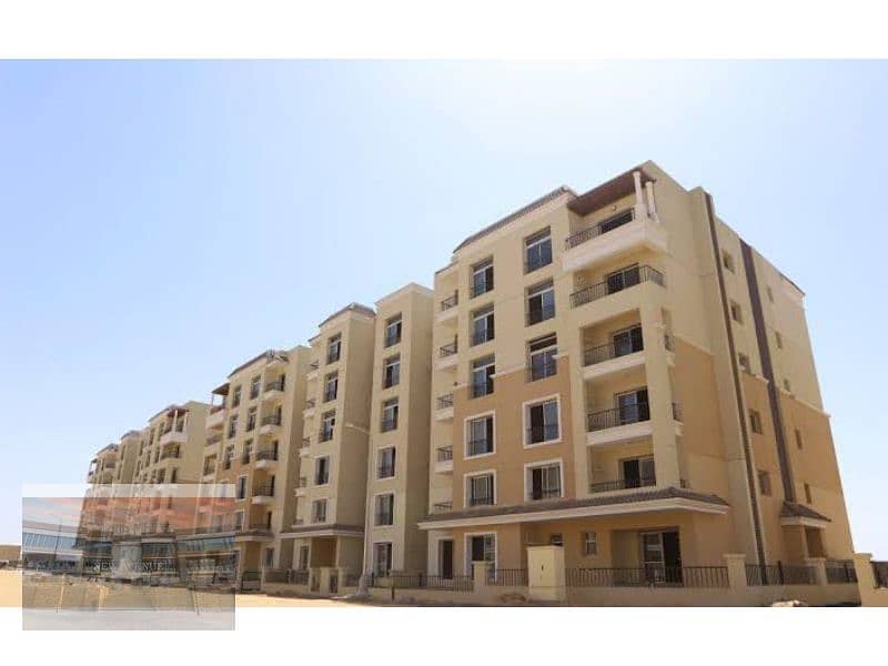 Ground apartment wit garden for sale with installment in sarai 13