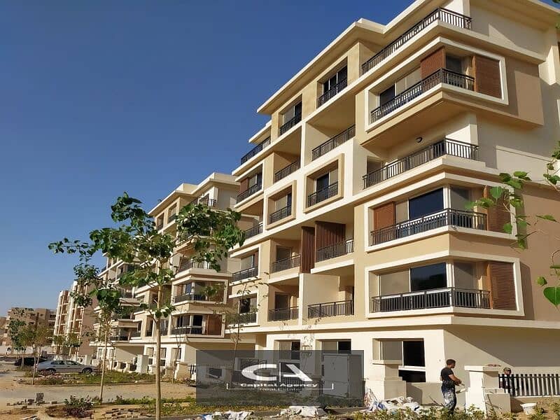 Apartment for sale in Taj City, with a 5% down payment and a cash discount of up to42% in the Fifth Settlement 15