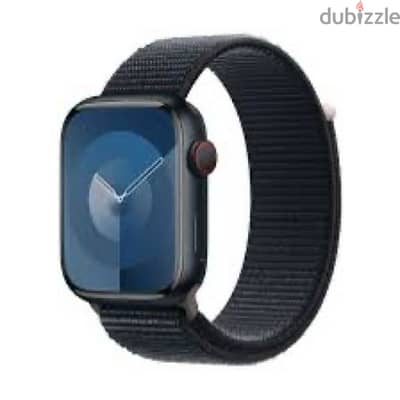 Apple Watch series 9 midnight 45mm متبرشمة مش مفتوحة