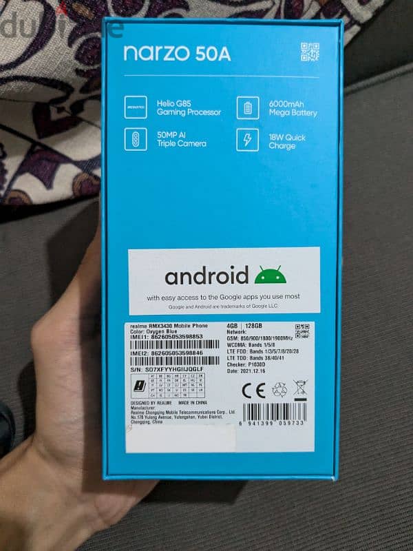 Realme Narzo 50A 12