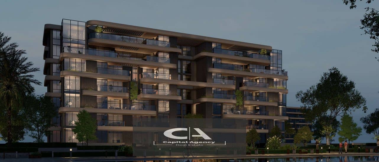 For the first time in the steight LMD Compound, a fully finished apartment, ultra super luxury, with direct air conditioning, on the Suez Road, 10