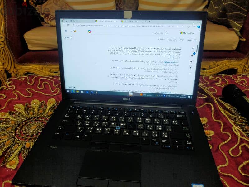 اول الهرم-الجيزه للبيع لابتوب dell latitude 7480 i5 6340 8gb ram m2 0