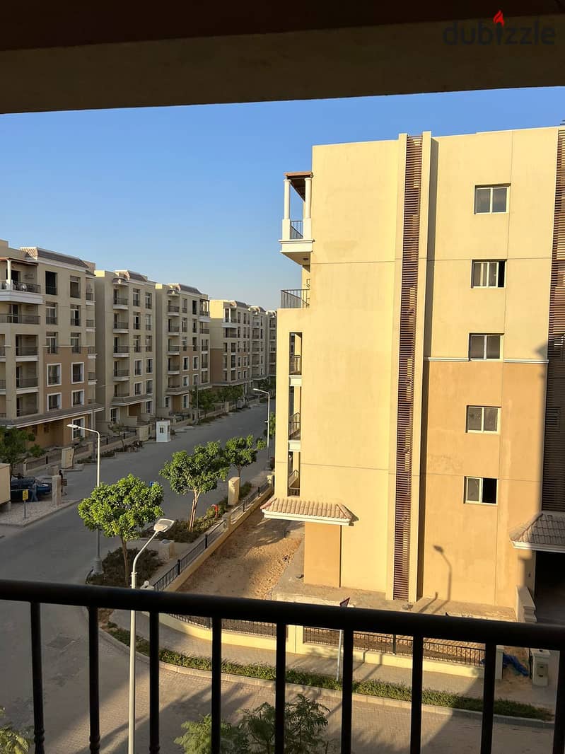 Apartment for Sale in Mostakbal City  Sarai Compound  Area 182 square meters Finishing 3/4 finished Located in the best phase of Sarai. 5