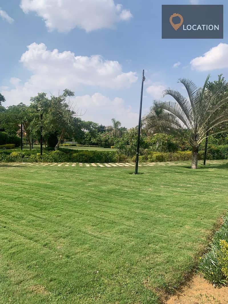 Standalone villa for sale, 333m, Type"G", on a wide garden view in Madinaty 8