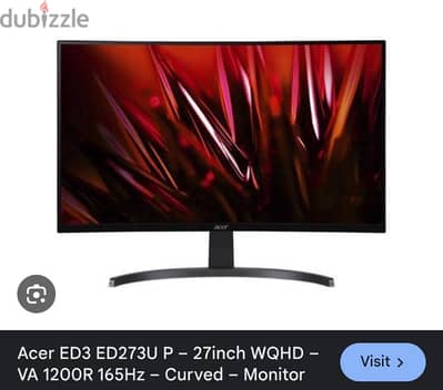 Ed3 ED273u 27 inch 2k 165 hz 2560 1440