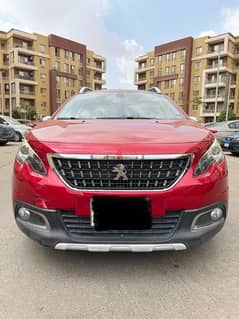 Peugeot 2008 2019 ,Red Exterior , Black Interior 0