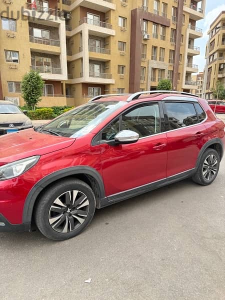 Peugeot 2008 2019 ,Red Exterior , Black Interior 7