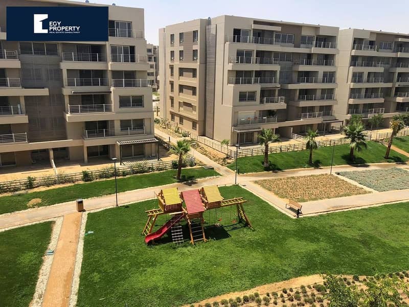 Buy Now !! Apartment Under The Market Price in Capital Gardens Palm Hills New Cairo Prime Location Landscape View Move Now !! 5