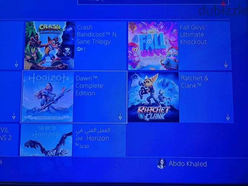 ps4 معاه كل حاجته والعاب كتير 8