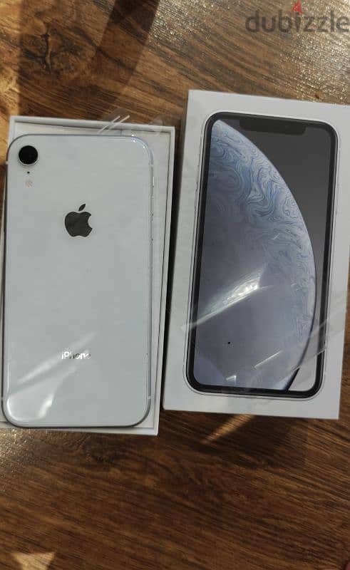 iPhone xr who white كسر زيرو 1