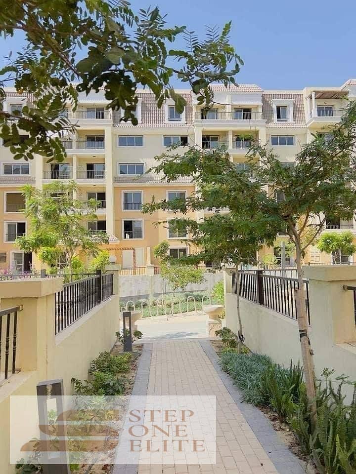 Apartment 131m with garden at the best price, directly next to Madinaty 3