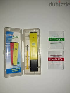 Water PH Tester جهاز قياس حمضية المياه 0