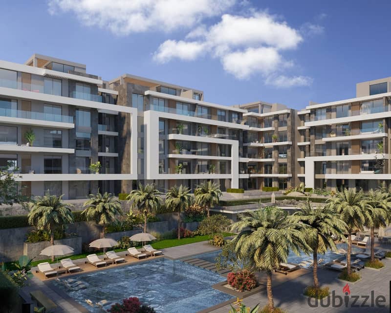 Apartment 180 m for sale in a landscape view in front of Gate 3 of Madinaty in the heart of Shorouk City with a down payment of 580K 3