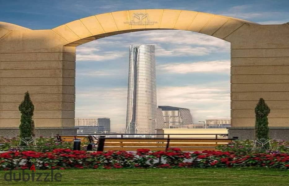 Finished apartment for sale 300 m in front of the iconic tower and the Defense House, the New Administrative Capital 3