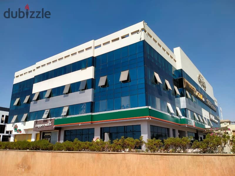 Finished office, 9 rooms, 230 square meters, next to Saudi Market, Sheikh Zayed Mall, City Mark, on the main street 9