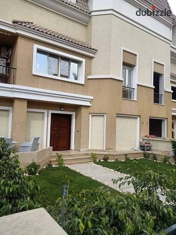 Duplex for sale in a very special location next to Madinaty with a 42% discount in Sarai Compound, New Cairo 1