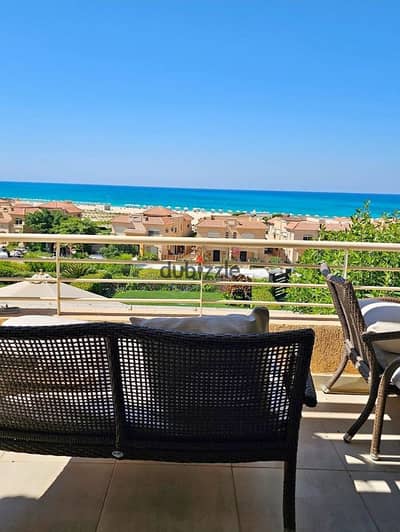 Chalet for sale, directly overlooking the sea, in installments, in Telal Ain Sokhna Village