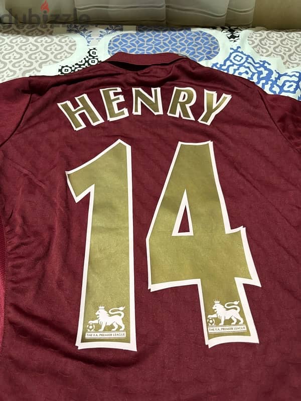 arsenal 2004/05 #Henry14 iconic t-shirt 1