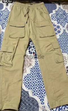 beige Cargo pants 0