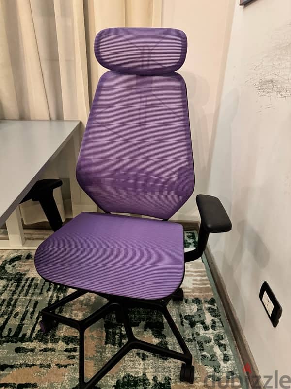 IKEA STYRSPEL Gaming chair, purple/black 1