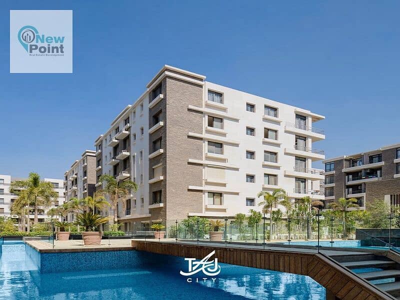 Own your apartment in Taj City Compound, the most prestigious projects in New Cairo, at a special price and location 6