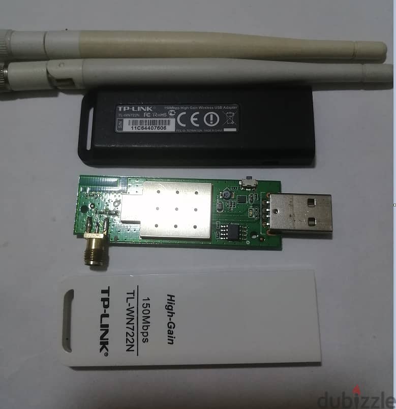 واي فاي usb للكمبيوتر TP-Link-TL-WN722N 3