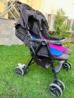 joie twin stroller عربية اطفال توأم 0