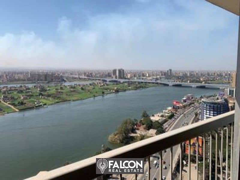 Premium Ready To Move Hotel Finishing Apartment Magical Nile View 100% Cornish Maadi For Sale In Nile Pearl With Installments 8