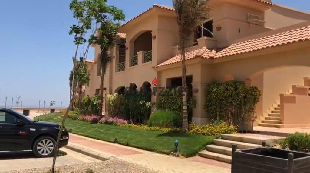 private garden chalet for sale full sea view fully finished in la vista gardens ain sukhna 4