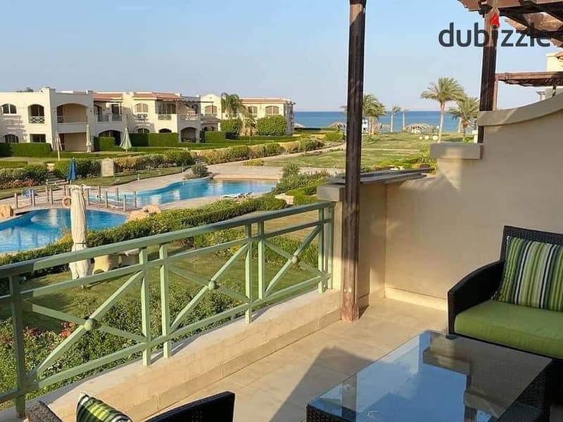 private garden chalet for sale full sea view fully finished in la vista gardens ain sukhna 10