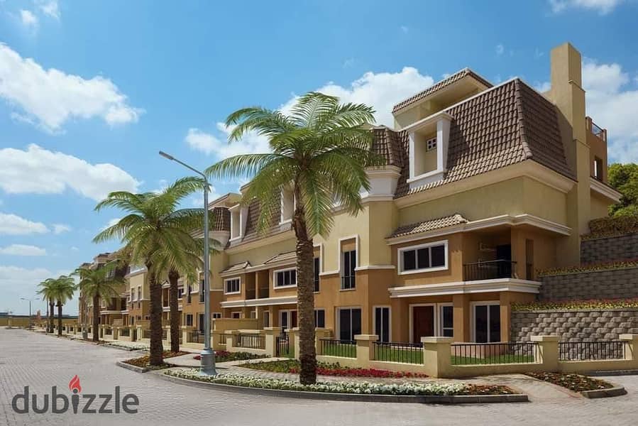 Ground Villa G+1 for sale in sarai new cairo origami. 6