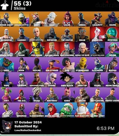 hyper og Fortnite account with 1550 v-bucks