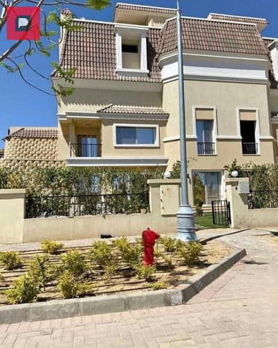 Corner Villa for sale in a prime location in Butterfly Compound in Mostakbal City next to Madinaty close to New Capital and minutes from Cairo Airport