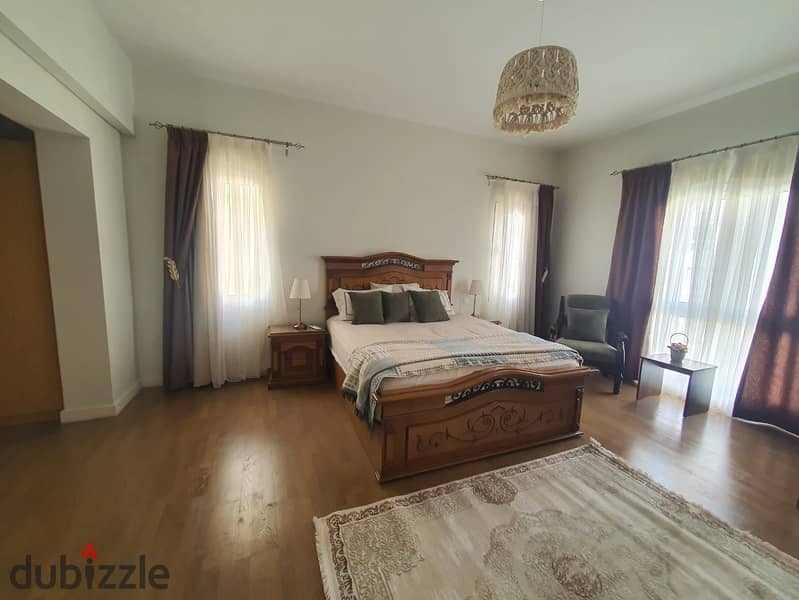 شقة مفروشة بحري في أميز موقع في كمبوند ميفيدا الجولدن سكوير القاهرة الجديدة - بوليفارد Apartment for rent in Mivida 2