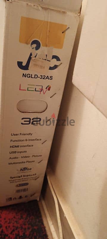 تلفزيون جاك 32 بوصه led استخدام اسبوع واحد 1