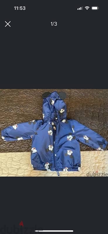 H&m Disneye Waterproof baby jacket