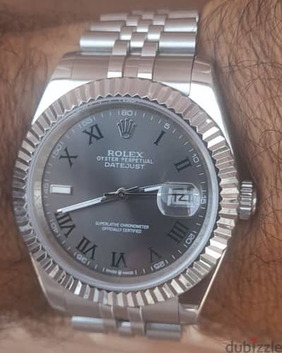 Rolex date just mirror original vg condition whatsapp 01142249766