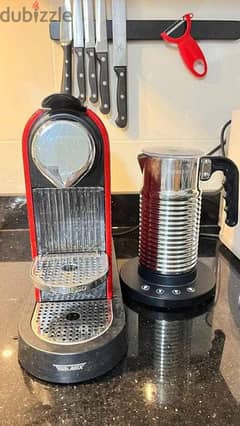 Nespresso Machine CitiZ c113 cherry Red 0