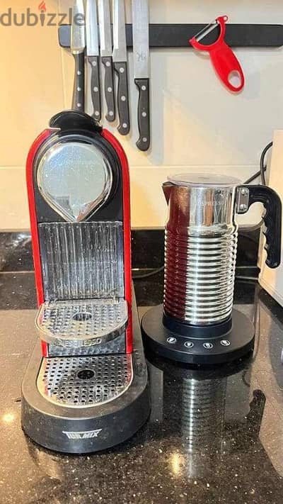 Nespresso Machine CitiZ c113 cherry Red